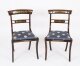 Antique Pair Regency Period Brass Inlaid Bar Back Chairs 19th C  C1820 | Ref. no. A4707b | Regent Antiques