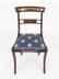 Antique Pair Regency Period Brass Inlaid Bar Back Chairs 19th C  C1820 | Ref. no. A4707b | Regent Antiques