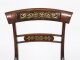 Antique Pair Regency Period Brass Inlaid Bar Back Chairs 19th C  C1820 | Ref. no. A4707b | Regent Antiques