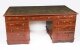 Antique Victorian Flame Mahogany Partners Pedestal Desk 19th C Antique Victorian Flame Mahogany Partners Pedestal Desk c.1860 19th C | Ref. no. A4713 | Regent Antiques