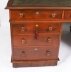 Antique Victorian Flame Mahogany Partners Pedestal Desk 19th C Antique Victorian Flame Mahogany Partners Pedestal Desk c.1860 19th C | Ref. no. A4713 | Regent Antiques