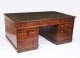 Antique Victorian Flame Mahogany Partners Pedestal Desk 19th C Antique Victorian Flame Mahogany Partners Pedestal Desk c.1860 19th C | Ref. no. A4713 | Regent Antiques