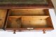 Antique Victorian Flame Mahogany Partners Pedestal Desk 19th C Antique Victorian Flame Mahogany Partners Pedestal Desk c.1860 19th C | Ref. no. A4713 | Regent Antiques