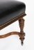 Antique Set 12 French Walnut & Black Leather Upholstered Dining Chairs 19th C | Ref. no. A4732 | Regent Antiques