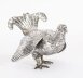 Antique Pair Belgian Silver Grouse Game Birds 19th C | Ref. no. A4768 | Regent Antiques
