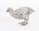 Antique Pair Belgian Silver Grouse Game Birds 19th C | Ref. no. A4768 | Regent Antiques