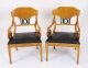 Antique Pair Swedish Biedermeier Birchwood Ebonized Armchairs 19th Century Antique Pair Swedish Biedermeier Birchwood Ebonized Armchairs 19th Century | Ref. no. A4777 | Regent Antiques