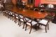 Vintage 13ft  Regency Revival Triple Pillar Dining Table  Mid 20th C | Ref. no. A4801 | Regent Antiques