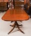 Vintage 13ft Regency Triple Pillar Dining Table 20th C &16 Antique Chairs 19th C | Ref. no. A4801a | Regent Antiques
