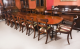 Vintage 13ft  Regency Revival Triple Pillar Dining Table & 16 chairs 20th C | Ref. no. A4801b | Regent Antiques