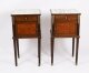 Antique Pair French Parquetry Bedside Cabinets Chests 19th Century Antique Pair French Parquetry Bedside Cabinets Chests 19th Century | Ref. no. A4803 | Regent Antiques