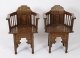 Antique Pair  Levantine Parquetry Inlaid armchairs 19th C | Ref. no. A4804d | Regent Antiques