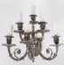 Antique Set 4 Louis VI Revival Silver Plated Six Branch Wall Lights 20th C | Ref. no. A4805 | Regent Antiques