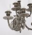 Antique Set 4 Louis VI Revival Silver Plated Six Branch Wall Lights 20th C | Ref. no. A4805 | Regent Antiques