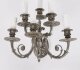 Antique Set 4 Louis VI Revival Silver Plated Six Branch Wall Lights 20th C | Ref. no. A4805 | Regent Antiques