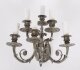 Antique Set 4 Louis VI Revival Silver Plated Six Branch Wall Lights 20th C | Ref. no. A4805 | Regent Antiques