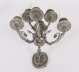 Antique Set 4 Louis VI Revival Silver Plated Six Branch Wall Lights 20th C | Ref. no. A4805 | Regent Antiques
