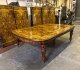 Huge Bespoke 22ft Burr Walnut & Crossbanded Dining Table & 22 chairs | Ref. no. A4807a | Regent Antiques
