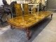 Huge Bespoke 22ft Burr Walnut & Crossbanded Dining Table & 22 chairs | Ref. no. A4807a | Regent Antiques