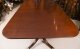Vintage 9ft  276cm Mahogany Twin  Pillar Dining Table by  William Tillman 20th C | Ref. no. A4809 | Regent Antiques