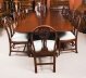 Vintage 9ft Dining Table by William Tillman & 10 Dining Chairs 20th C | Ref. no. A4809b | Regent Antiques