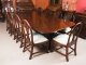 Vintage 9ft Dining Table by William Tillman & 10 Dining Chairs 20th C | Ref. no. A4809b | Regent Antiques