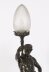Antique Large French Bronze Lamp of \