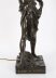 Antique Large French Bronze Lamp of \