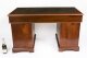 Antique Victorian Crossbanded & Inlaid Flame Mahogany Pedestal Desk 19th C Antique Victorian Crossbanded & Inlaid Flame Mahogany Pedestal Desk 19th C | Ref. no. A4823 | Regent Antiques