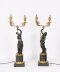 Antique Pair Fine French Bronze & Ormolu Two Light Candelabra 19th C | Ref. no. A4825 | Regent Antiques