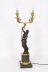 Antique Pair Fine French Bronze & Ormolu Two Light Candelabra 19th C | Ref. no. A4825 | Regent Antiques