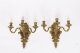 Antique Pair of French Louis Revival 3 Branch  Ormolu Wall Lights C1900 | Ref. no. A4832 | Regent Antiques