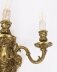 Antique Pair of French Louis Revival 3 Branch  Ormolu Wall Lights C1900 | Ref. no. A4832 | Regent Antiques