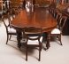 Antique 19th C 16ft Flame Mahogany Extending Dining Table & 16chairs | Ref. no. A4847a | Regent Antiques