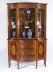 Antique Marquetry Serpentine Display Cabinet Edwards & Roberts 19th C | Ref. no. A4856 | Regent Antiques