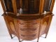 Antique Marquetry Serpentine Display Cabinet Edwards & Roberts 19th C | Ref. no. A4856 | Regent Antiques