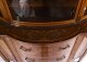 Antique Marquetry Serpentine Display Cabinet Edwards & Roberts 19th C | Ref. no. A4856 | Regent Antiques