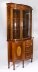 Antique Marquetry Serpentine Display Cabinet Edwards & Roberts 19th C | Ref. no. A4856 | Regent Antiques