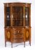 Antique Marquetry Serpentine Display Cabinet Edwards & Roberts 19th C | Ref. no. A4856 | Regent Antiques