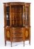 Antique Marquetry Serpentine Display Cabinet Edwards & Roberts 19th C | Ref. no. A4856 | Regent Antiques