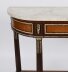 Antique Pair French Ormolu Mounted Carrara Marble Topped Console Tables 19th C | Ref. no. A4858 | Regent Antiques