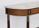 Antique Pair French Ormolu Mounted Carrara Marble Topped Console Tables 19th C | Ref. no. A4858 | Regent Antiques