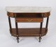 Antique Pair French Ormolu Mounted Carrara Marble Topped Console Tables 19th C | Ref. no. A4858 | Regent Antiques