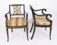 Antique Set 10 English Regency Revival Pierced Splat Back Dining Chairs 20th C | Ref. no. A4863 | Regent Antiques