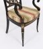 Antique Set 10 English Regency Revival Pierced Splat Back Dining Chairs 20th C | Ref. no. A4863 | Regent Antiques