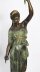 Antique Pair Large 7ft Bronze Libertas Figural Torcheres Lamps F. De Luca C1910 | Ref. no. A4868 | Regent Antiques