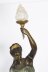 Antique Pair Large 7ft Bronze Libertas Figural Torcheres Lamps F. De Luca C1910 | Ref. no. A4868 | Regent Antiques