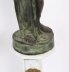 Antique Pair Large 7ft Bronze Libertas Figural Torcheres Lamps F. De Luca C1910 | Ref. no. A4868 | Regent Antiques