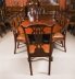 Antique 11ft Regency Triple Pillar Dining Table C 18230  & 10 Chairs  20th C | Ref. no. A4869b | Regent Antiques