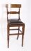 Bespoke Set of Six Burr Walnut & Leather Upholstered Bar Stools | Ref. no. A4880 | Regent Antiques